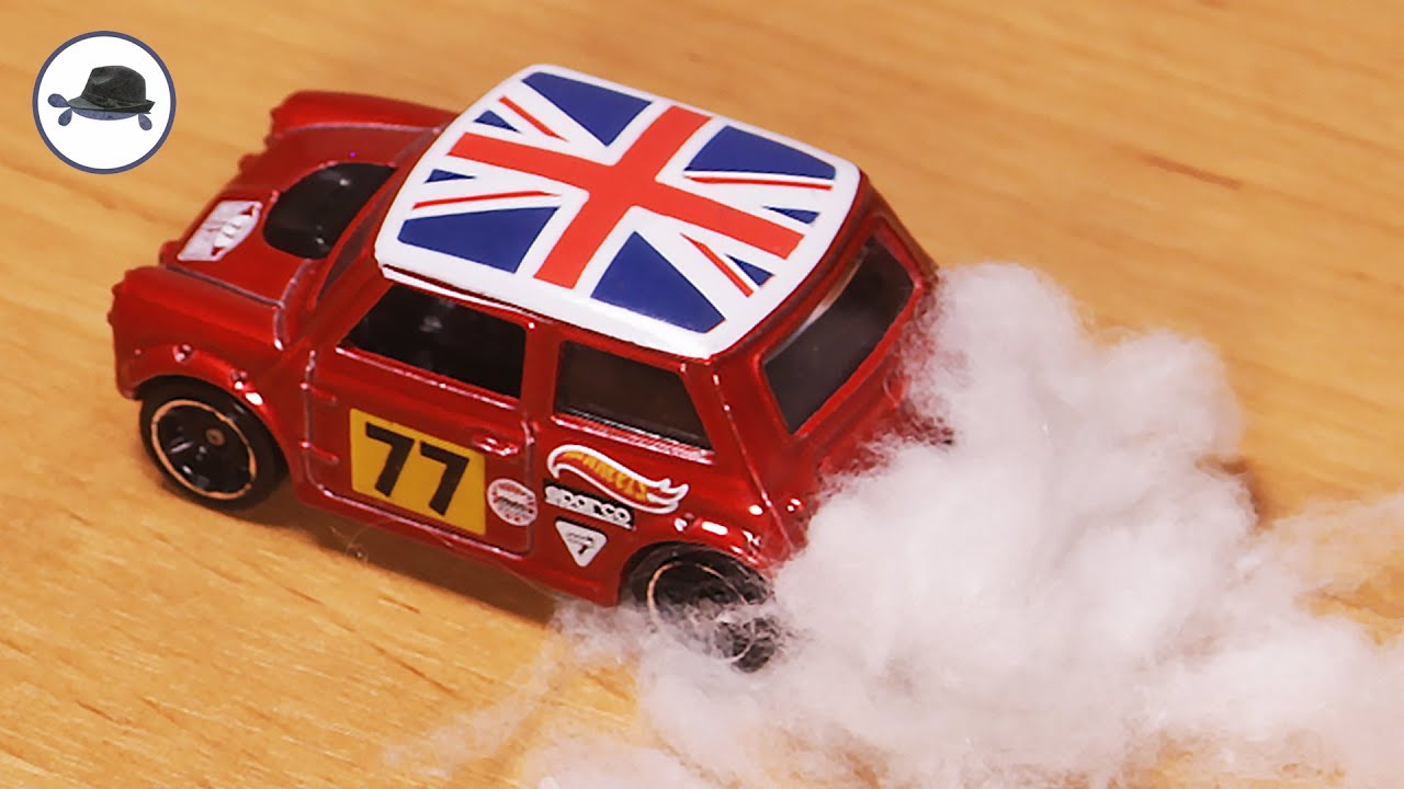 Burning Rubber with a MINI COOPER (stop motion animation tutorial)