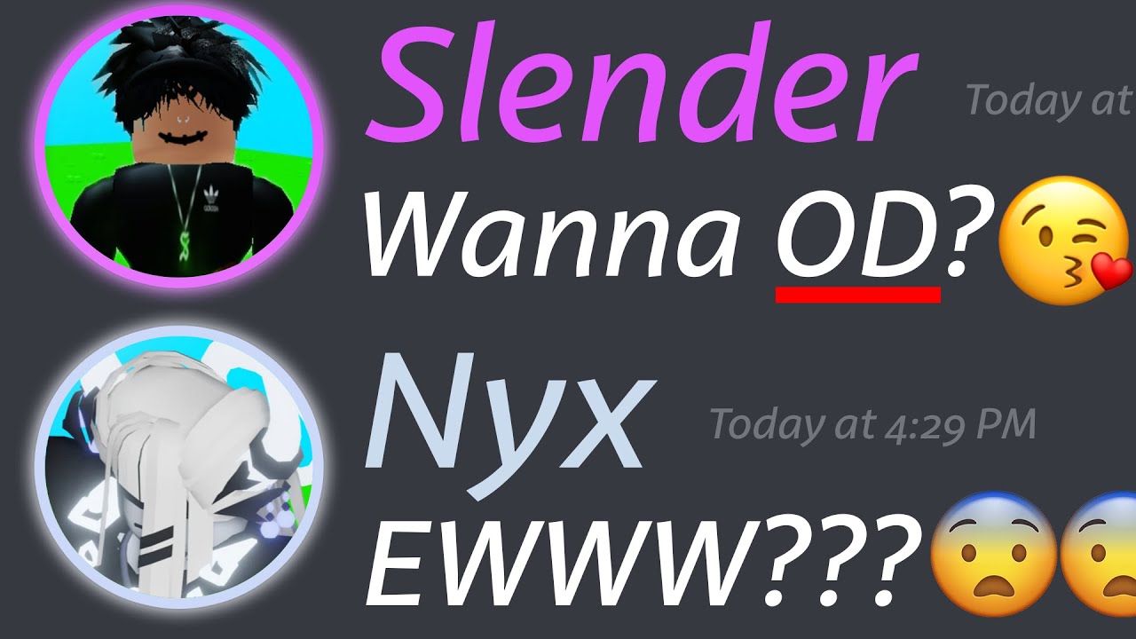 When A Slender Meets Nyx.. (Roblox BedWARS)