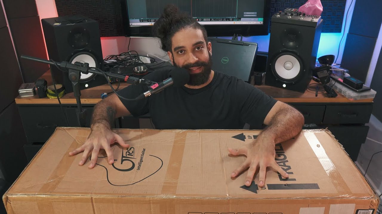 Guitarra Inteligente da MOOER - Unboxing - GTRS S900