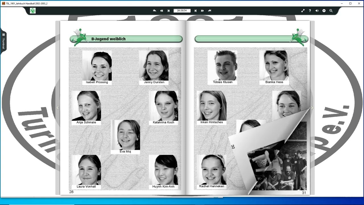 TSL 1901 HANDBALL 2002 2003 2