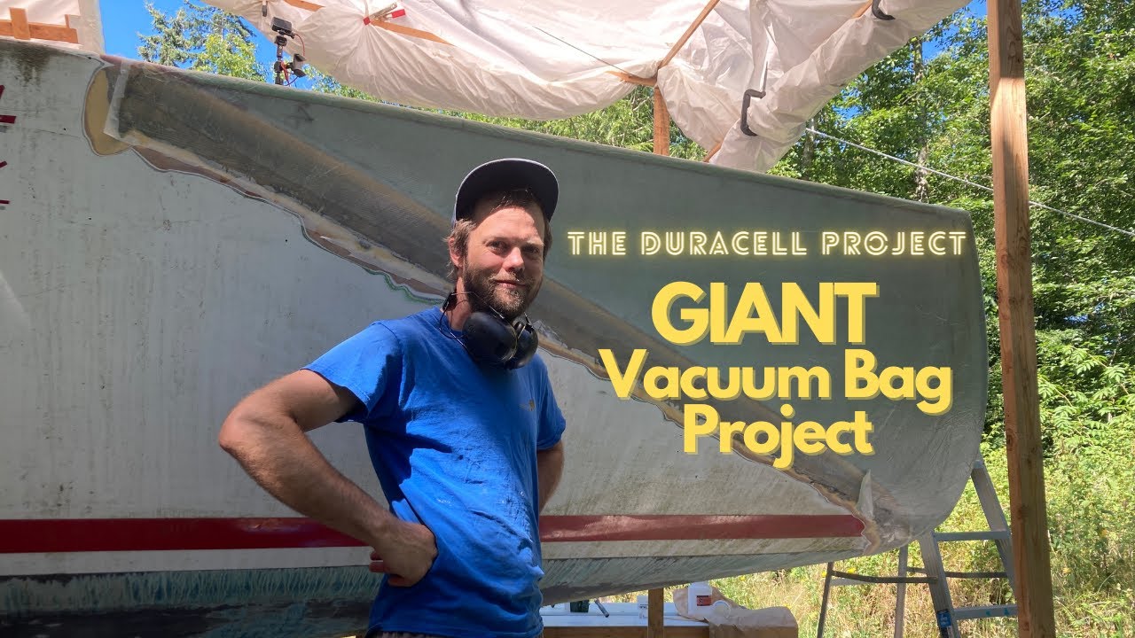 Sailboat Refit:  GIANT vacuum bag project E39