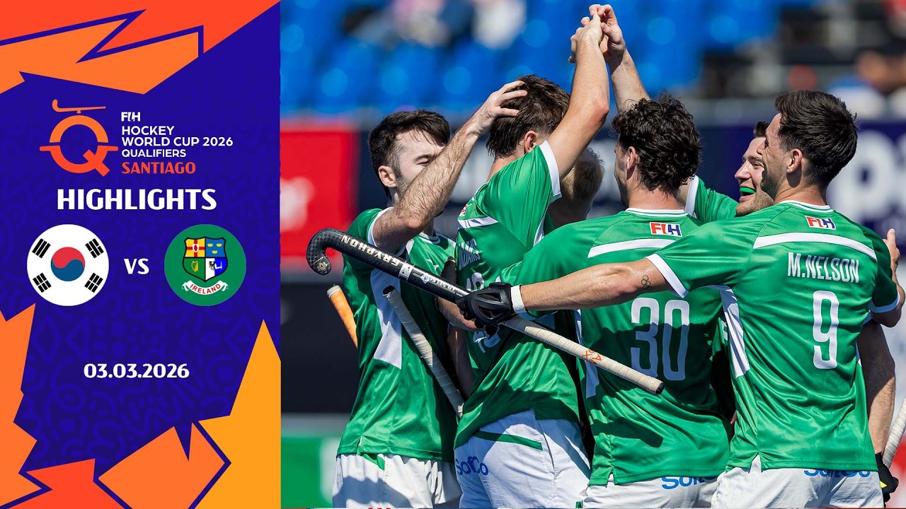 FIH Hockey Men's World Cup Qualifier Santiago, Chile- Match 6: Korea vs Ireland