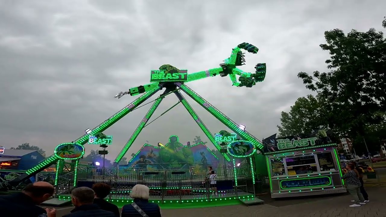 [Showfahrt] The Beast (Rasch) Klever Kirmes 2023 // Offride