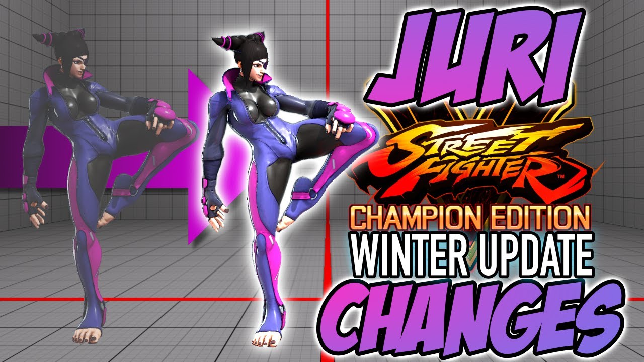 SFV WINTER UPDATE CHANGES: Juri (Season 5)