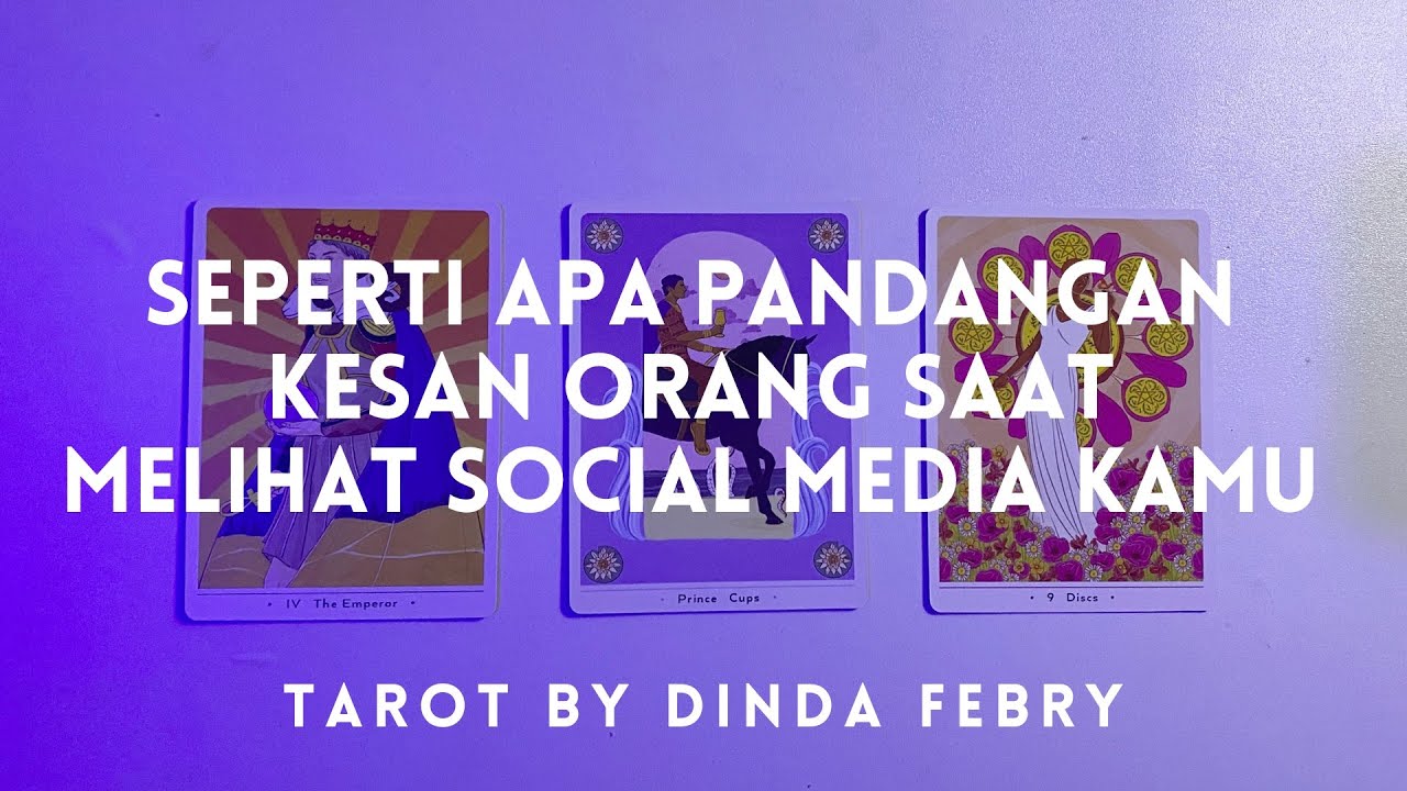 🕊 Tarot ~ Seperti Apa Pandangan Kesan Orang Saat Melihat Social Media Kamu 🕊