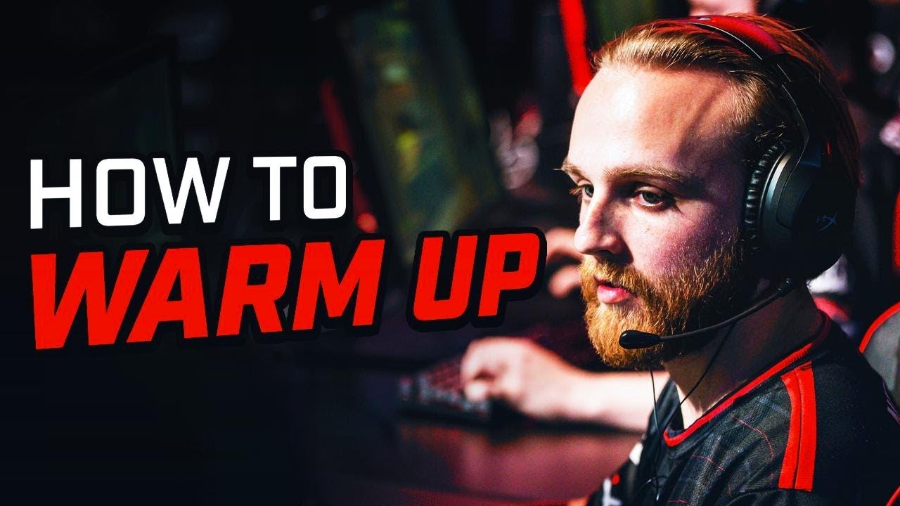 HOW A PRO WARMS UP IN CSGO