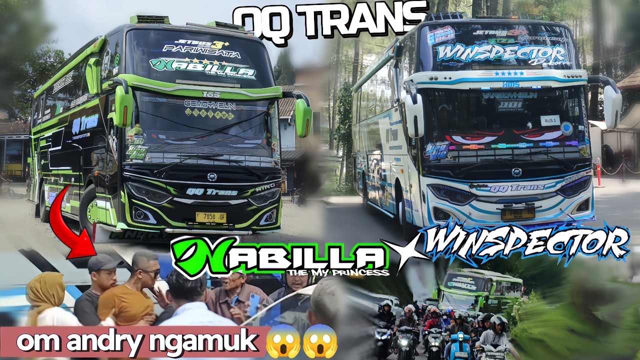 NGOYOD QQ TRANS NABILA & WINSPECTOR || FULL BASURI || LEMBANG -GT PASTEUR || OM ANDRY NABILA MARAH😱😱