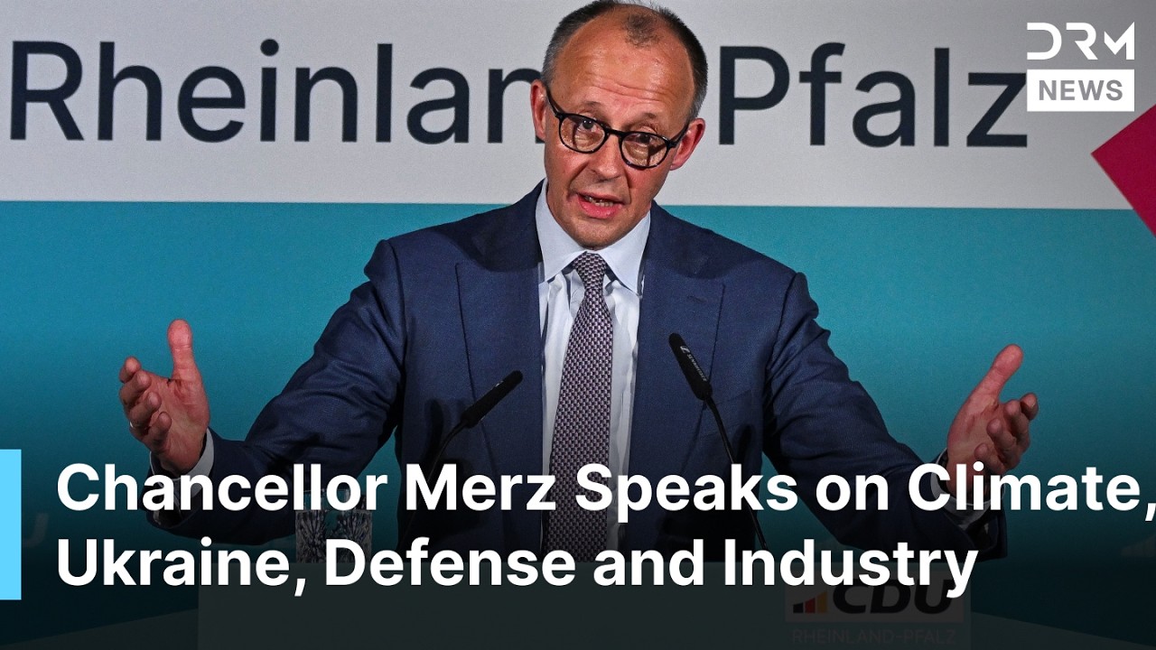 FULL SPEECH: Chancellor Merz Delivers Rally Speech Ahead of Rheinland-Palatinate Election | AC1N