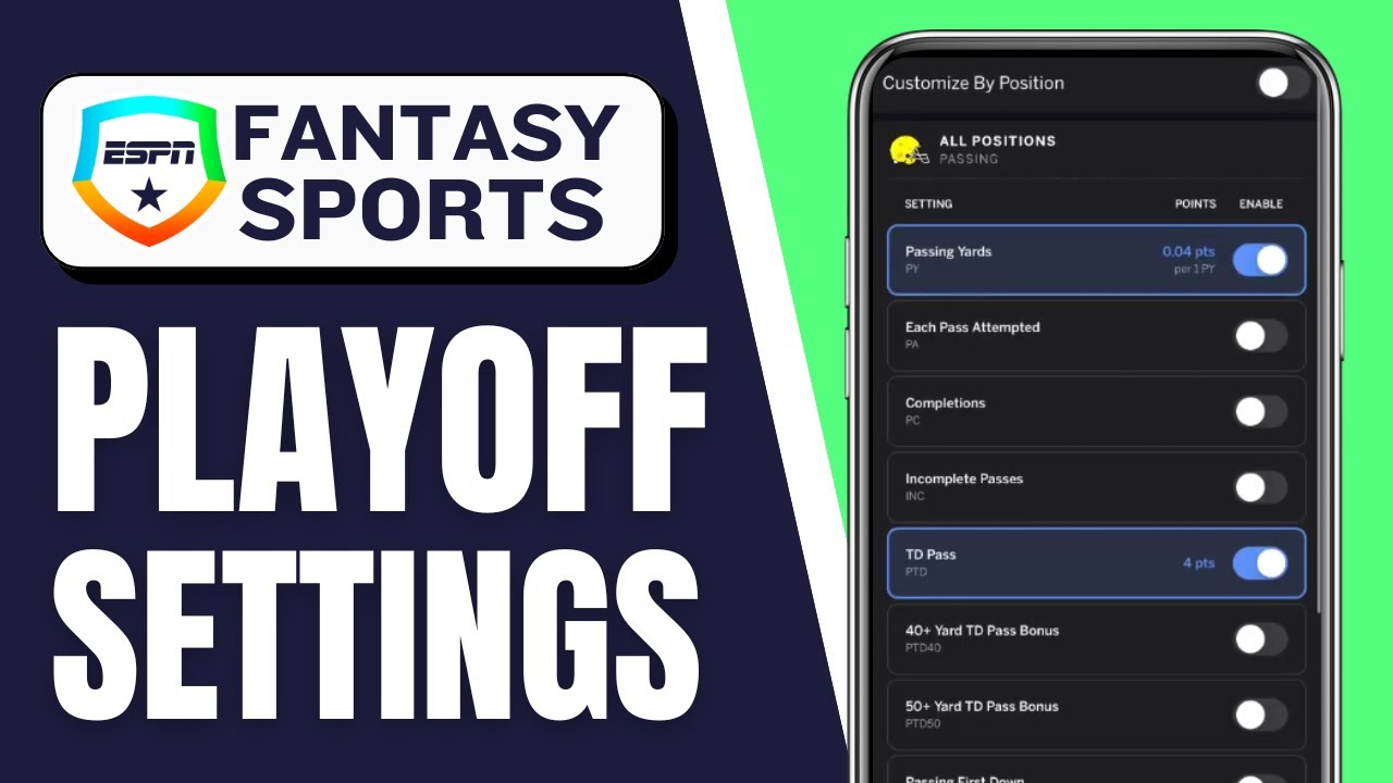 How to Change Playoff Settings in ESPN Fantasy Football | Simple Steps!