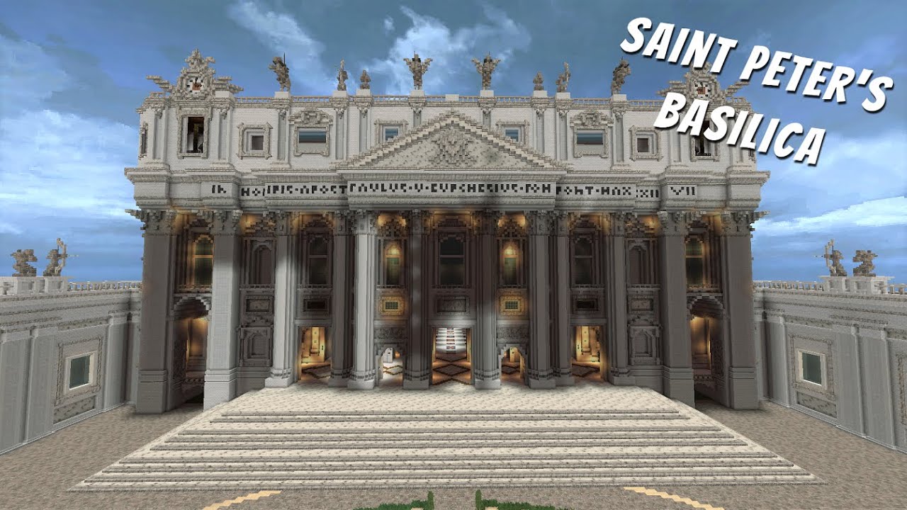 Saint Peter's Basilica [Vatican] - Minecraft Timelapse