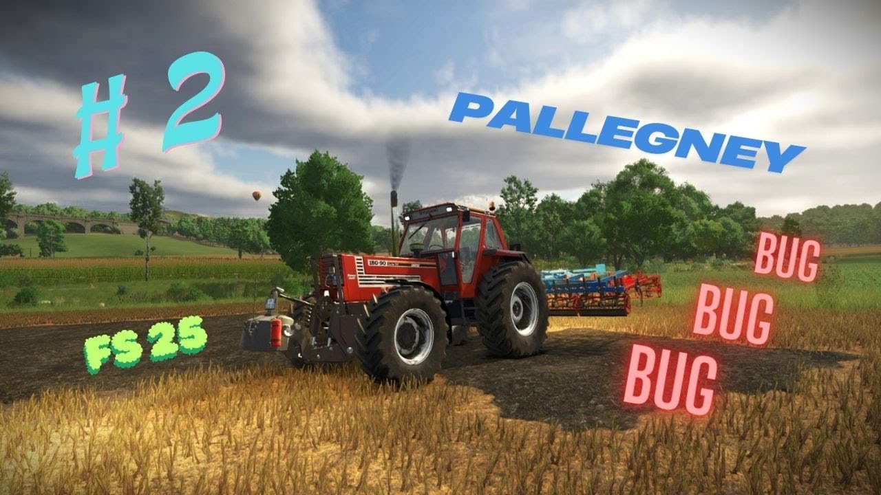 Nouvelle faucheuse / Et un BUG... (Farming simulator 25 Pallegney)#2)