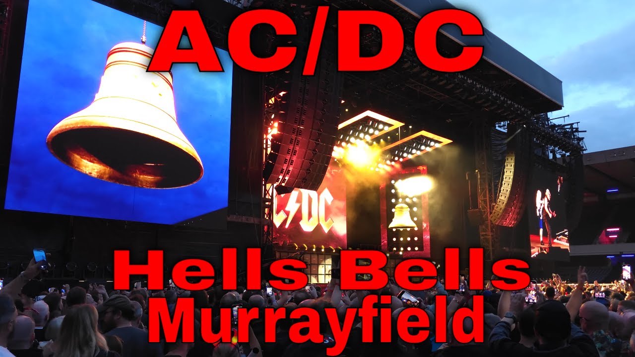 AC/DC Hells Bells live Murrayfield 2025 4K