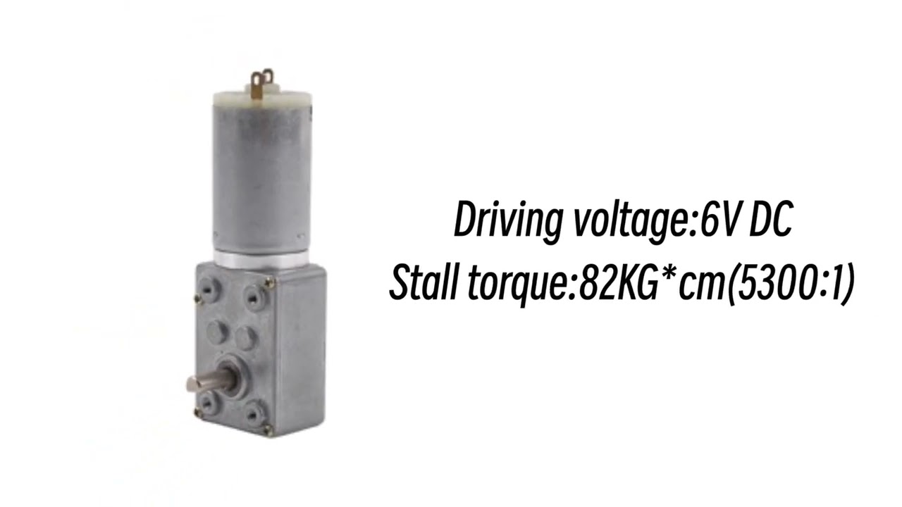 FF-180 High Torque 8V 30 RPM Brushed DC Geared Motor