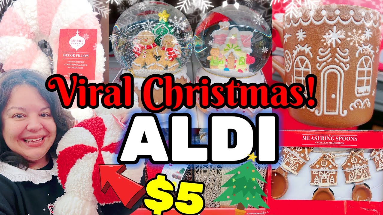 FAI ACQUISTI DI NATALE CON ME UFFICIALI DI ALDI PER IL 2025! ❄️ LE MIGLIORI OFFERTE DI NATALE DI ...