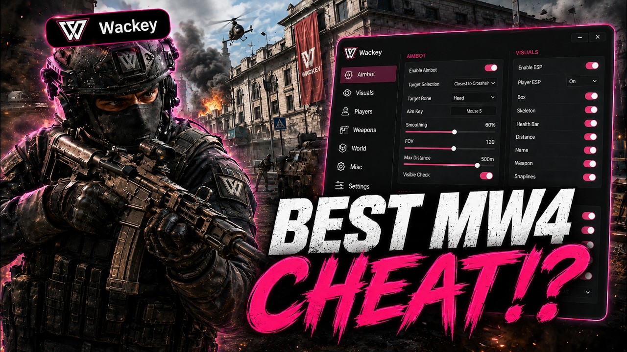 MW4 Cheat - Testing The SAFEST MW4 Cheats I Could Find... 😳