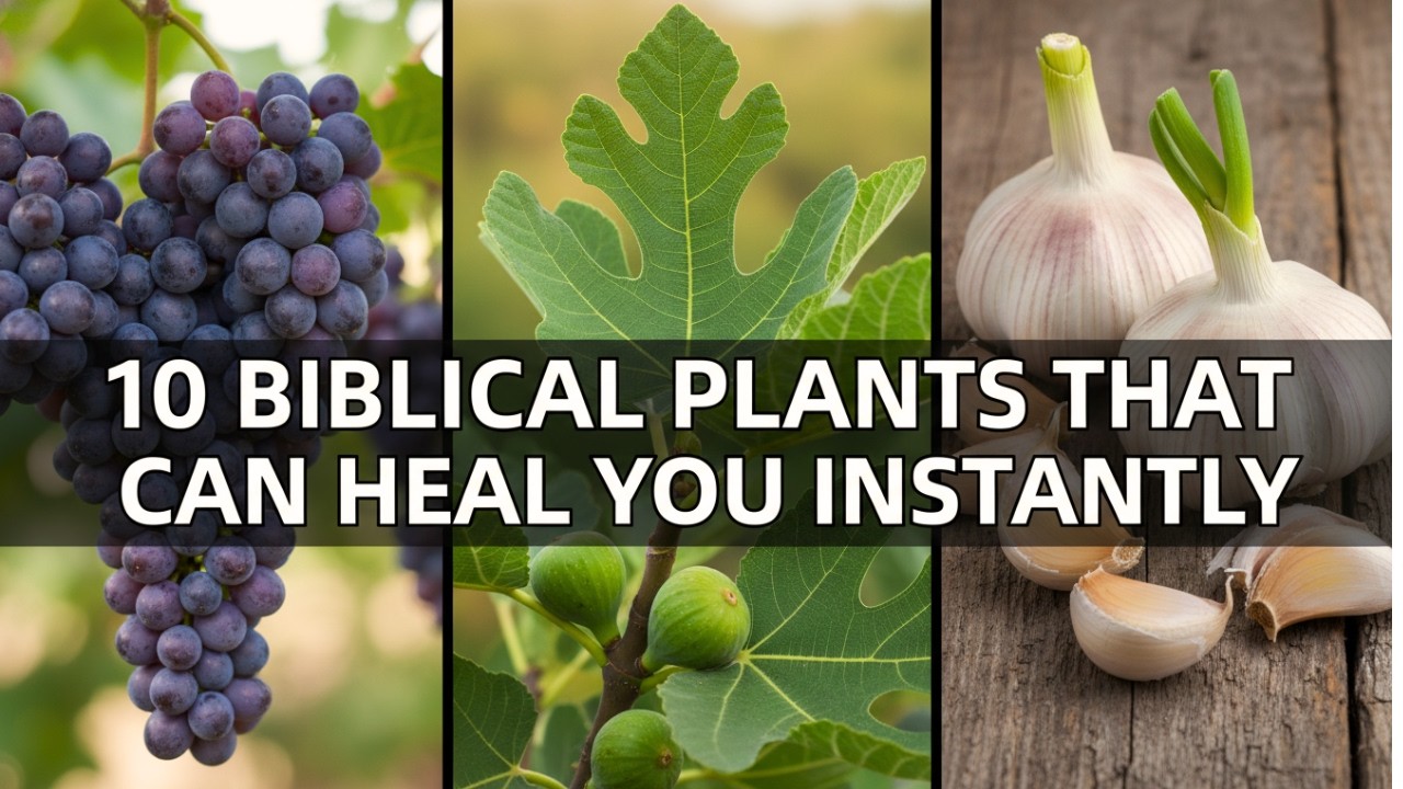 10 Biblical Healing Plants Proven by Modern Science (You Can Grow Them at Home)