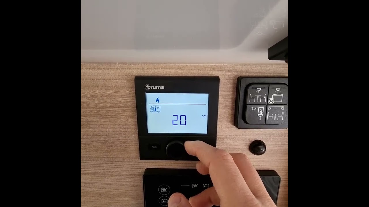deincampercan Knaus Boxstar XL Truma CP PLus Bedienpanel Heizung