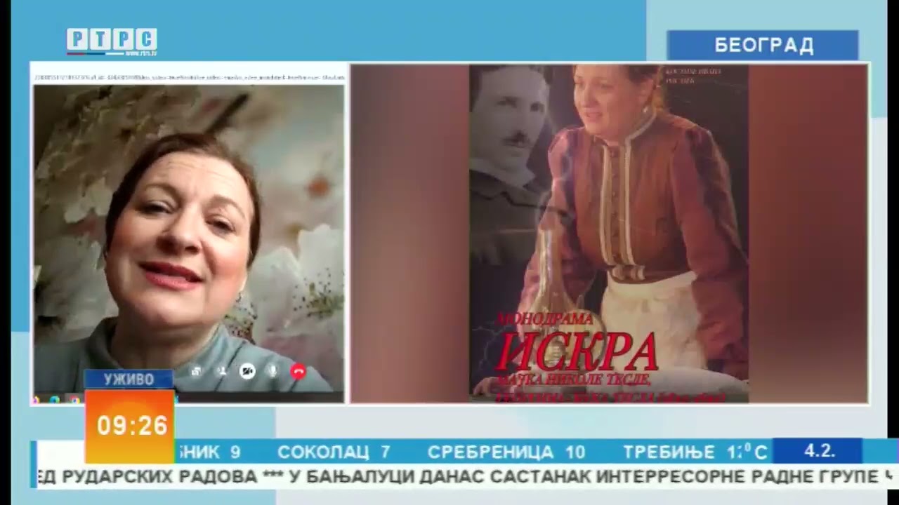 Maja Kolundžija Zoroe o monodrami Iskra