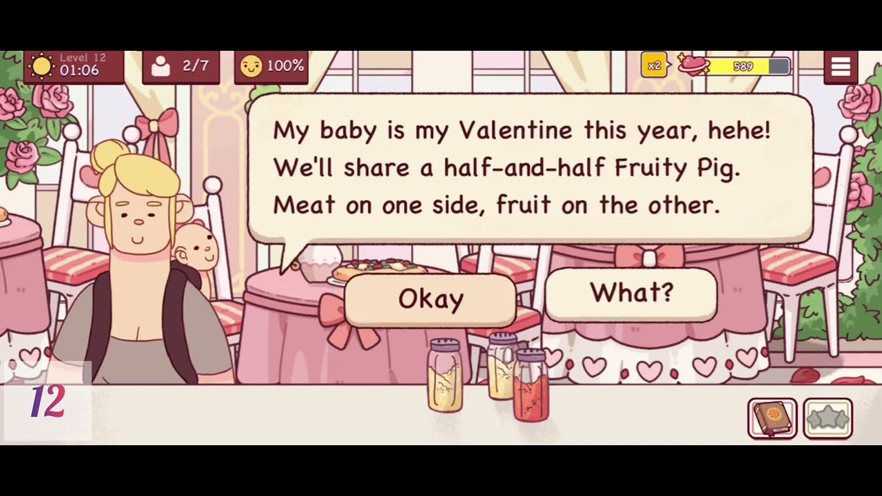 Level 12-13 walkthrough [Good Pizza, Great Pizza] Valentine's Day  🌿