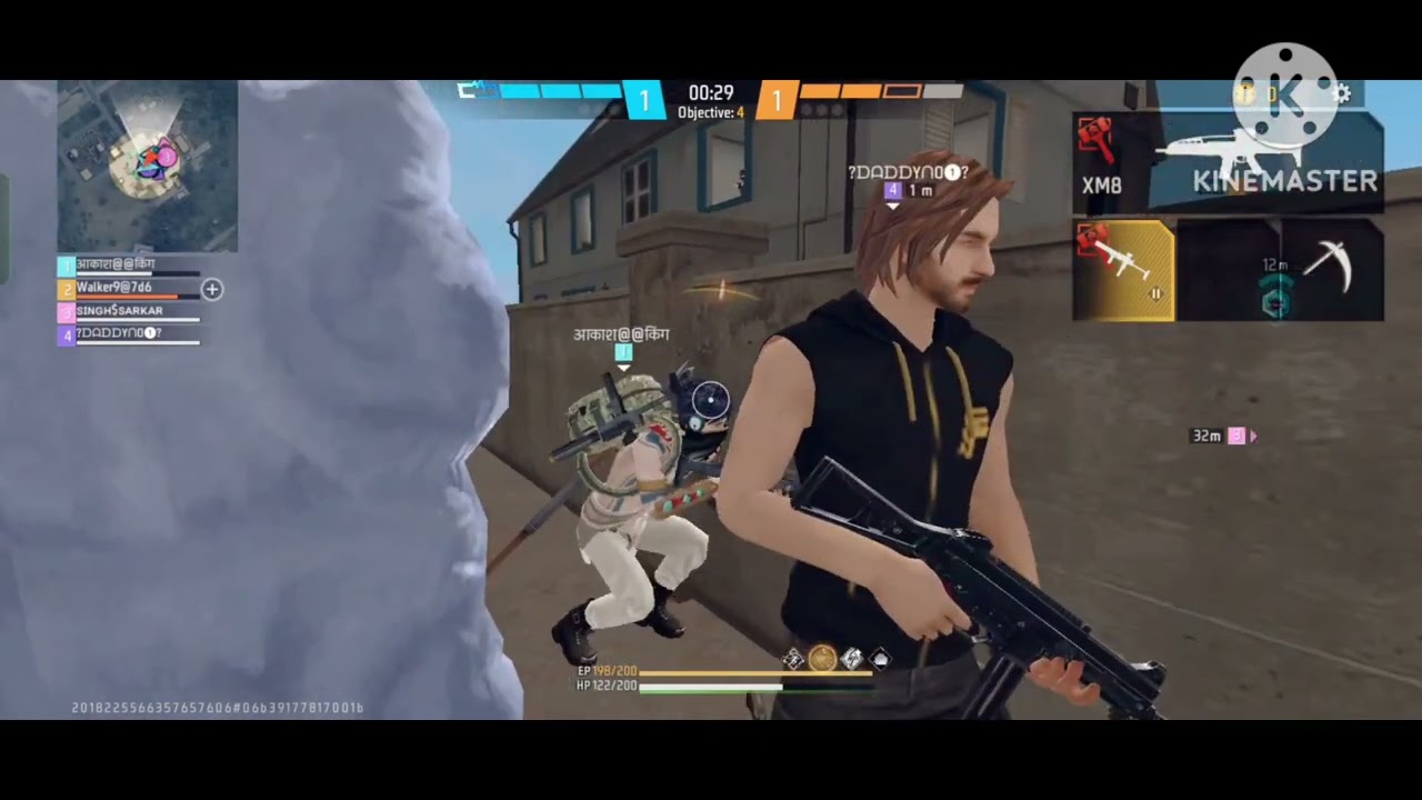 Passo bem SOLTO Free fire gaming 1vs 4 quartra take down #freefire 