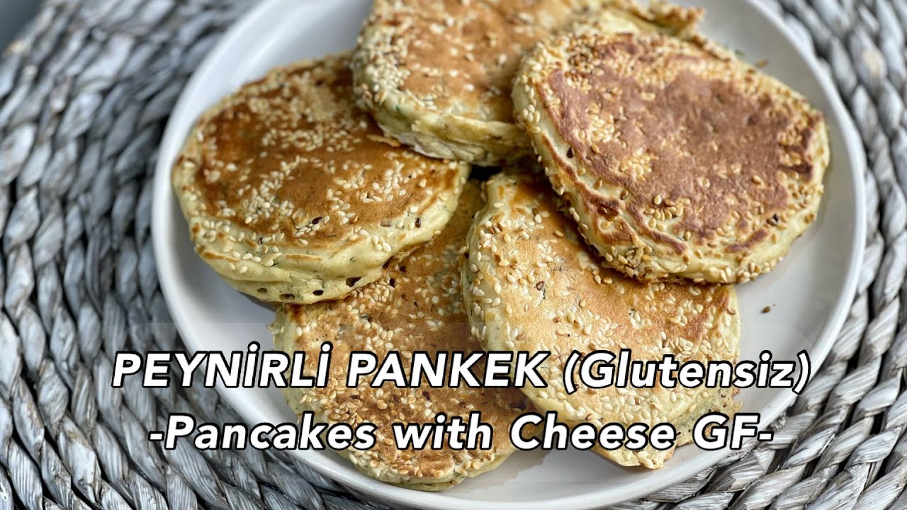 PEYNİRLİ PANKEK (Glutensiz) | PANCAKES WITH CHEESE GF
