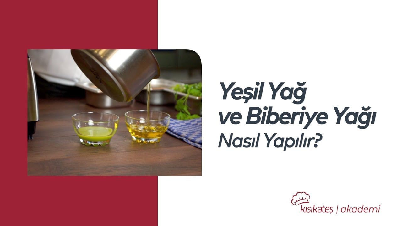 Yeşil Yağ ve Biberiye Yağı Nasıl Yapılır? #kısıkateşakademi #kısıkateşakademitv #nasılyapılır