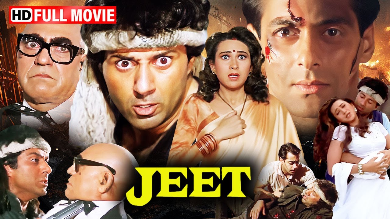 जिसे चाहा… उसी के पति का बना रक्षक | Jeet Full Movie | Sunny Deol, Salman Khan, Karisma Kapoor | HD