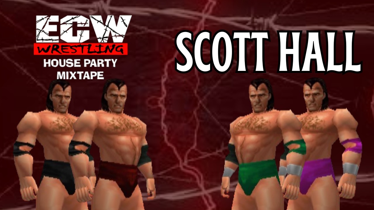 Scott Hall - ECW House Party CAW (Attires, Moveset & More)