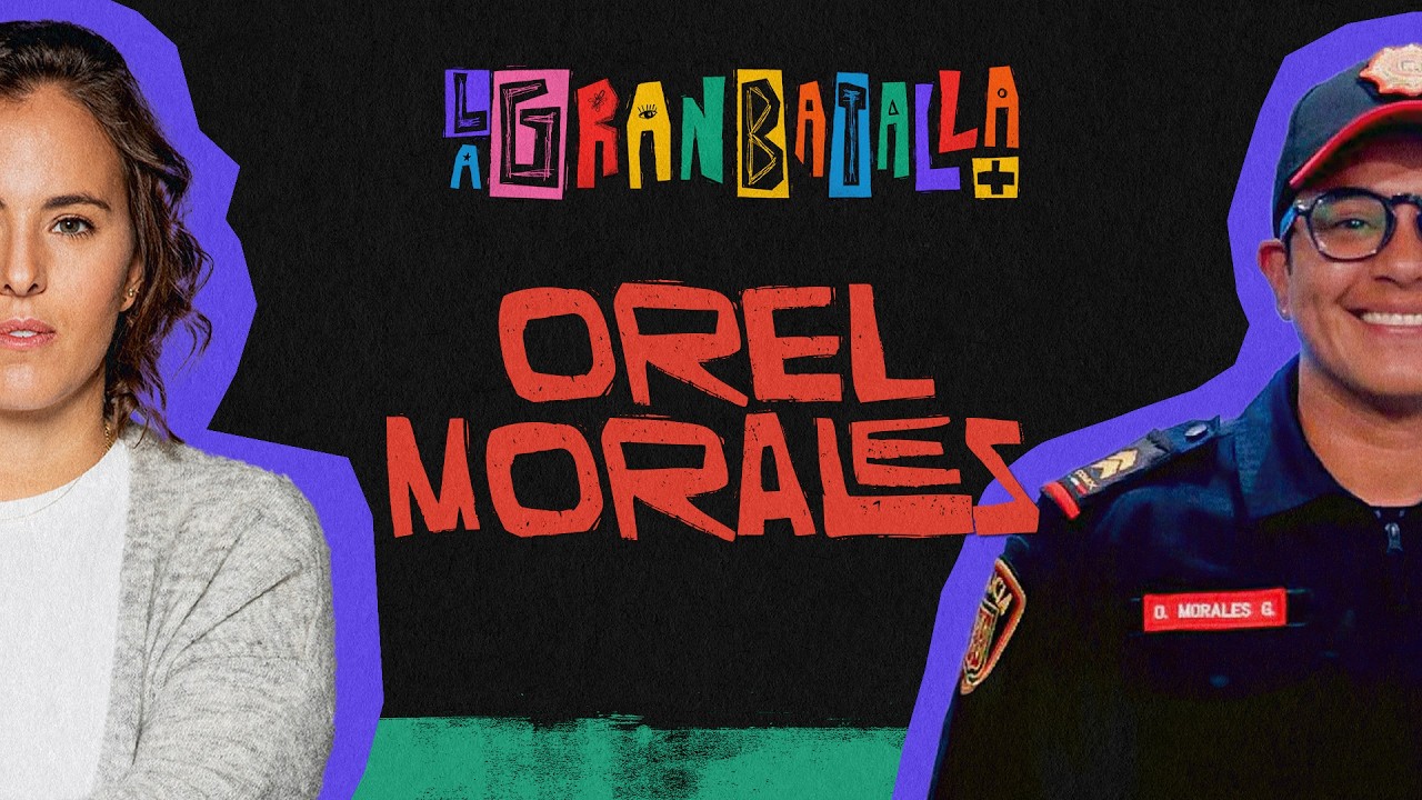 El policía trans que rompe barreras | Orel Morales Goya #SASKIA #LaGranBaTalla