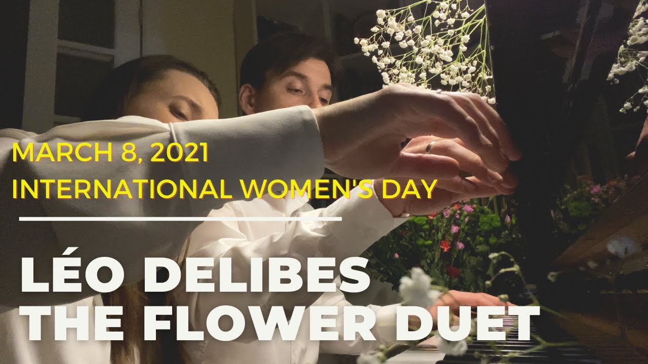 Ep. 24. Léo Delibes The Flower Duet. Anna & Dmitri Shelest, piano