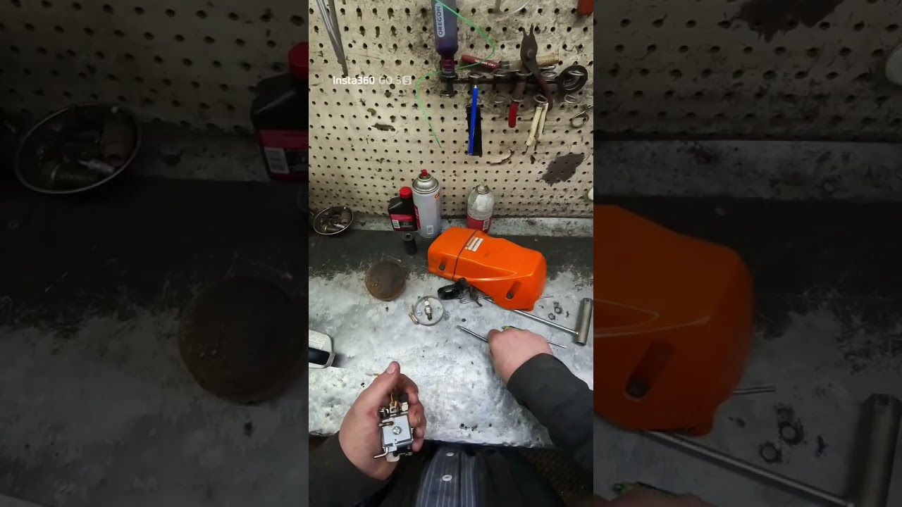Stihl Ms462c не заводится #механик #ремонт #stihl #fypシ゚viral