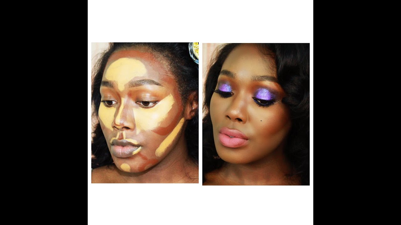 Reverse Contour Tutorial | Bobbi Brown Foundation Stick | Dark Skin