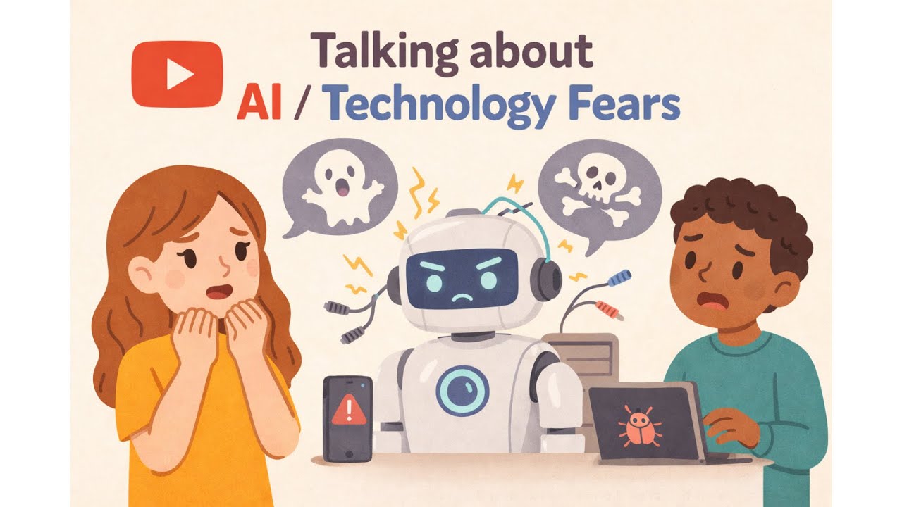 Daily English Conversations | Talking About AI & Technology Fears – Shadowing Exercise 🤖💬😟