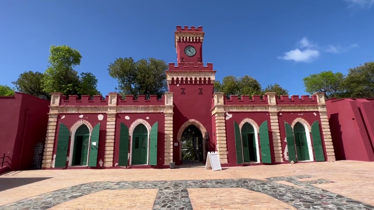 Fort Christian in Charlotte Amalie. St Thomas, USVI. March 2022