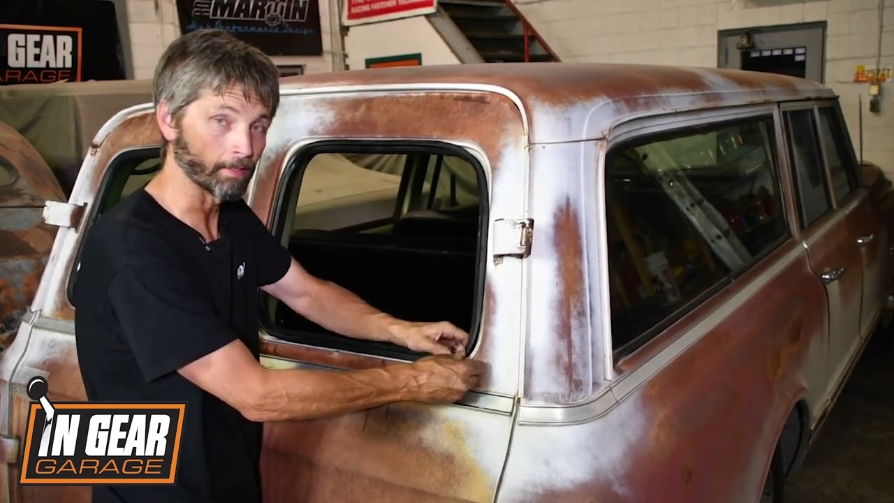 Installing C10 Suburban Barn Door Seals
