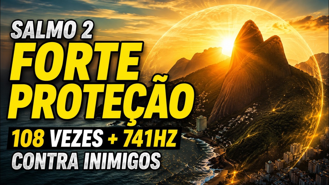 Salmo 2 - 108 vezes com Frequência 741hz - FORTE PROTEÇÃO contra INIMIGOS (Versão Secreta)