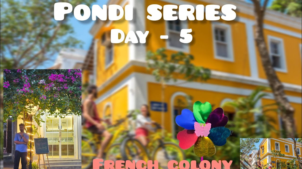 A day in French Colony || Pondicherry || shinewithsurya 