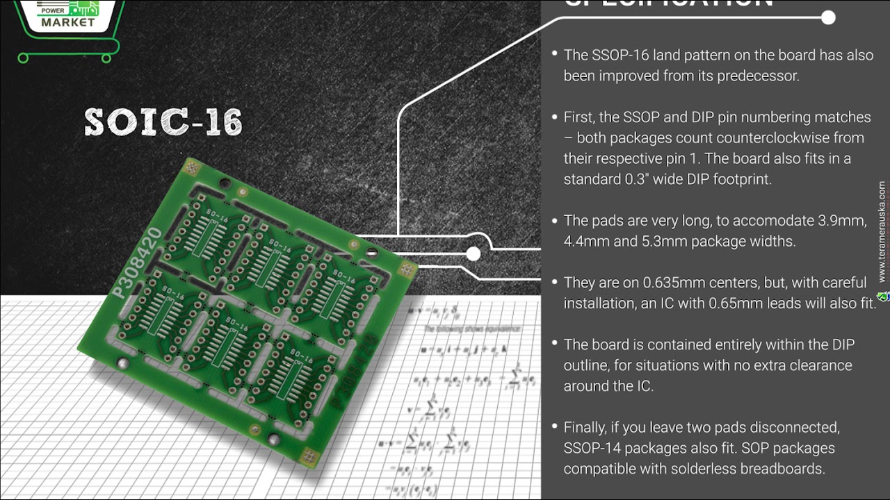 PCB Power Market - SOIC 16