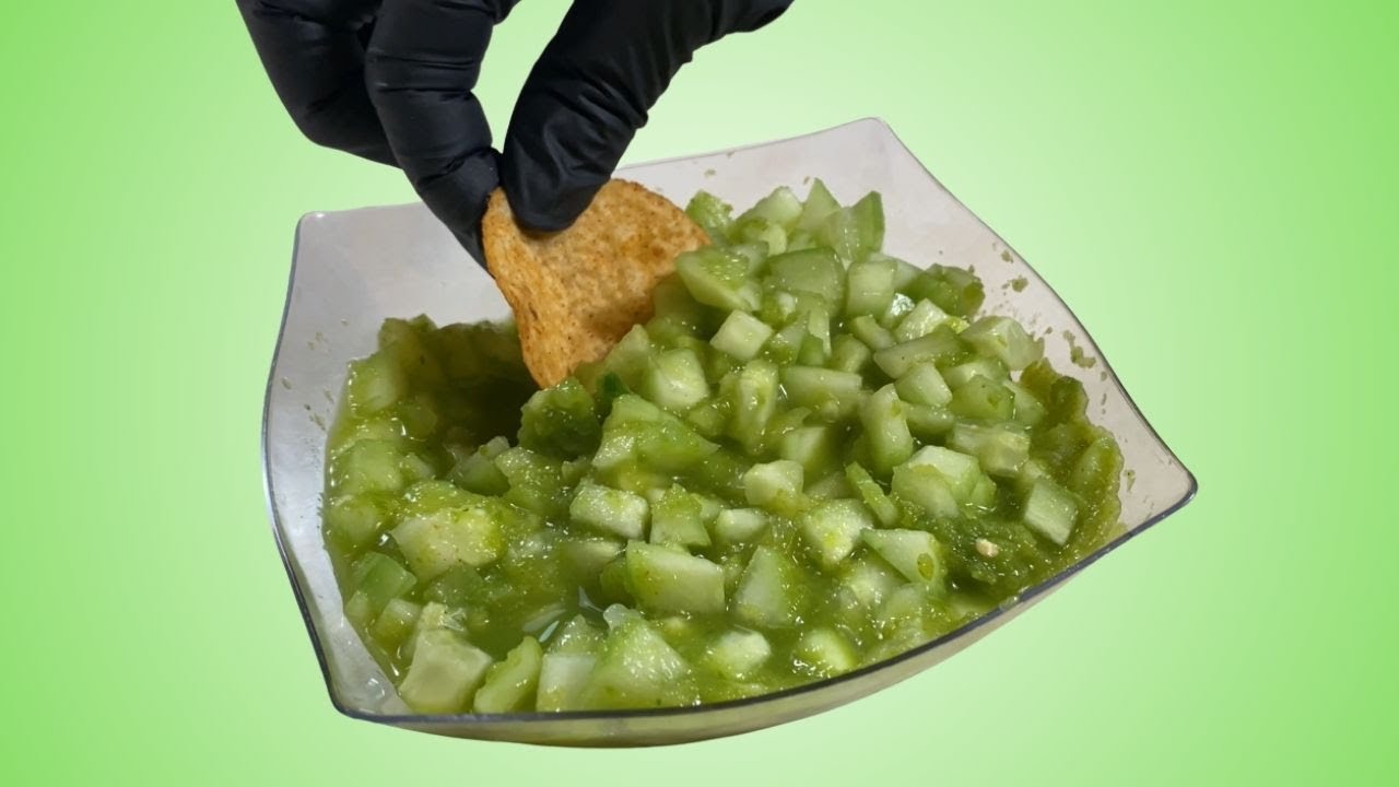 ¡Tienes que probar esta Salsa de Pepino!