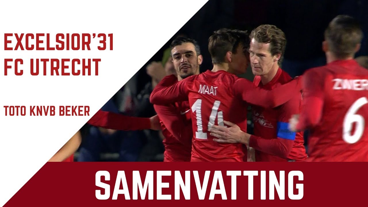 Samenvatting Excelsior'31 - FC Utrecht | 1e ronde TOTO KNVB Beker