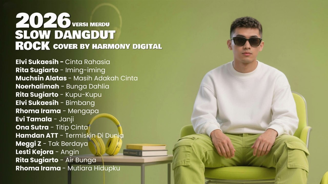 KUMPULAN LAGU GALAU DANGDUT COVER SLOW ROCK MERDU - COVER BY HARMONY DIGITAL