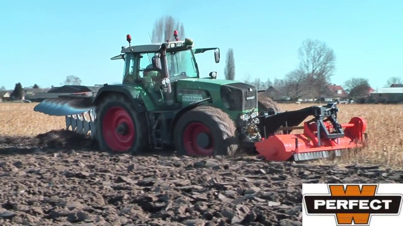 Perfect KT-300 klepelmaaier met 3D-Flex frontaanbouwbok