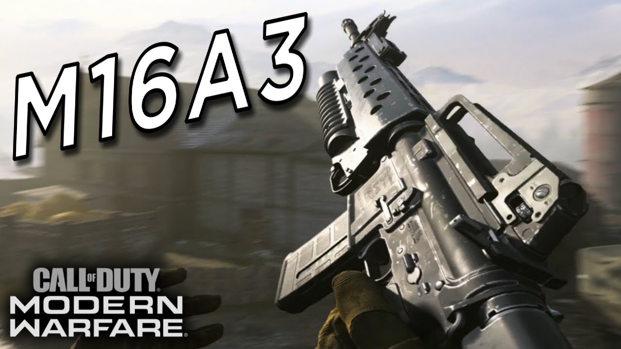 M16A3 on Modern Warfare 2019 PS5 Gameplay