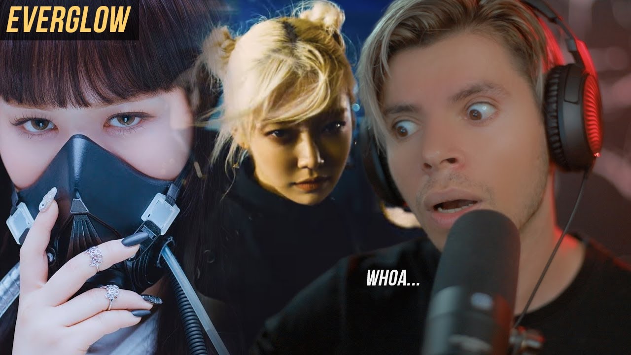FINALLY REACTING TO EVERGLOW (에버글로우) - FIRST MV