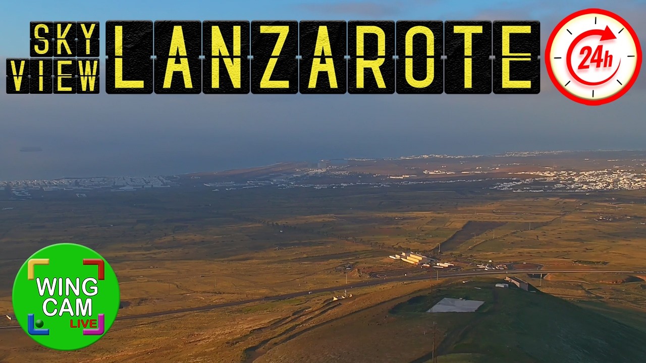 Lanzarote Airport Live 24/7 with views of 03 & 21