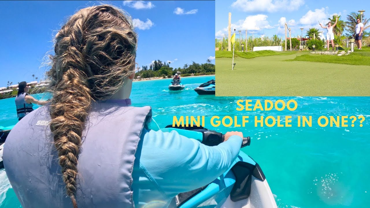 Bermuda Day Vlog | Exploring the island | Ski & Snorkel | Mini Golf | Hole in one??