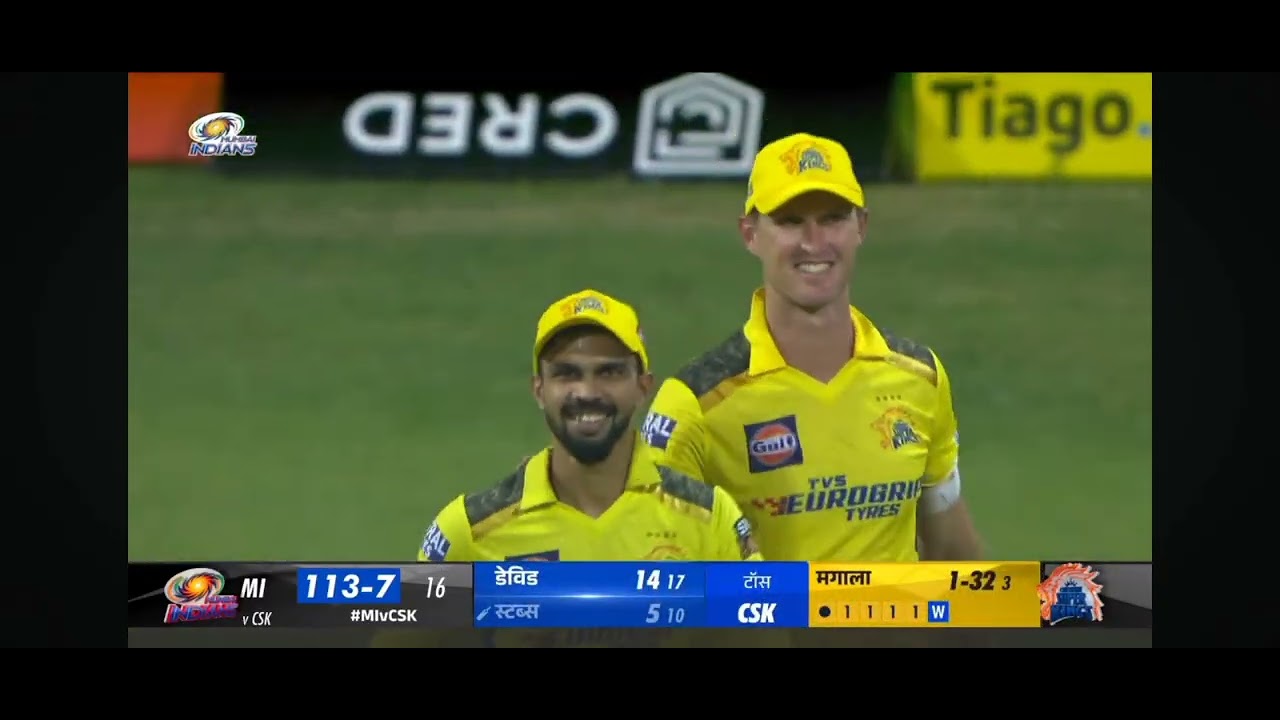 CSK VS MI MATCH NO-12 HIGHLIGHTS 2023#csk #mi #thalapathy #msdhoni #wankhede #mumbai 