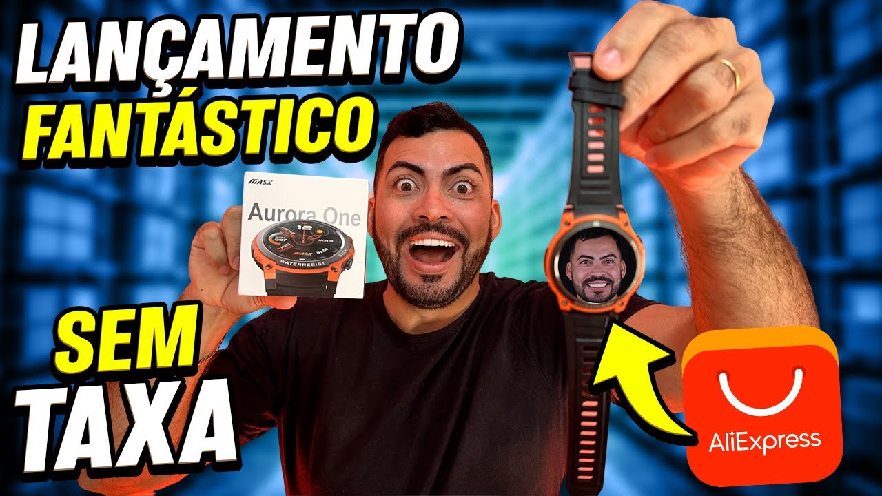 ESSE SMARTWATCH VAI TE SURPREENDER -BOM, BONITO E BARATO! MASX AURORA ONE UNBOXING E REVIEW COMPLETO