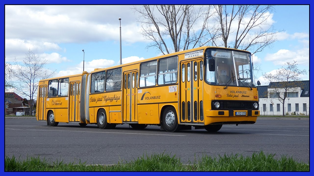 Utazás a JSZ-379-el Nyíregyházán (Ikarus 280.02)