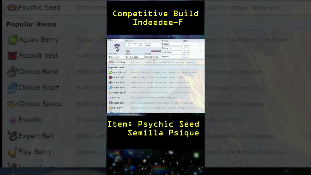 Indeedee F Build Pokemon May 2023